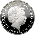 Wielka Brytania, Elżbieta II,5 funtów 2009,Olimpiada w Londynie 2012