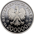 Polska, 200000 złotych 1991, 200. rocznica Konstytucji