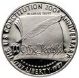 16. USA, 1 dolar 1987 S, 200-lecie Konstytucji USA