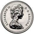 43. Kanada, Elzbieta II, 1 dolar 1979, Żaglowiec Griffon