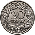 587. Polska, II RP, 20 groszy 1923