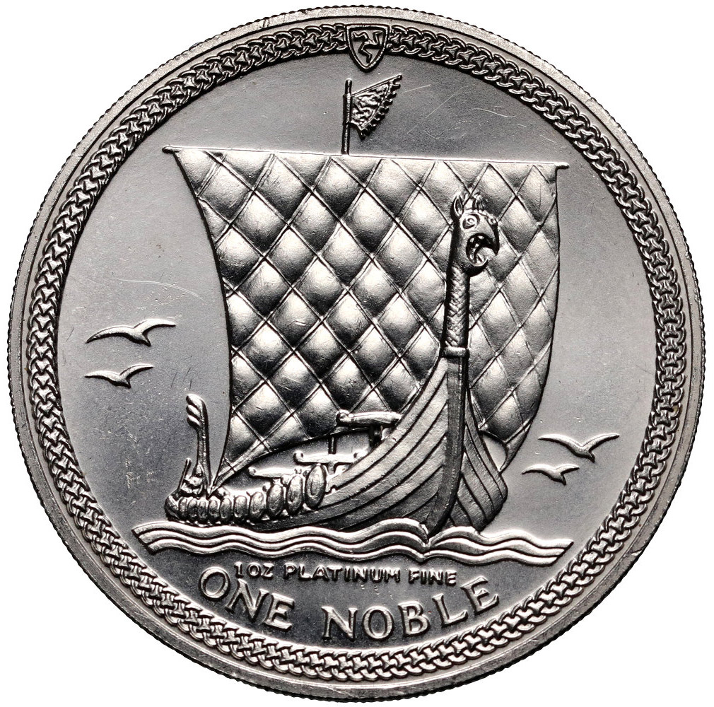 Wyspy Man, Nobel 1983, 1 uncja platyny