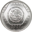 Meksyk, 2 nowe peso 1994, Chaac-mol, 1/2 uncji srebra