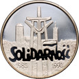 Polska, III RP, 100000 złotych 1990, Solidarność