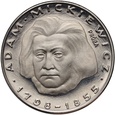 #AM# Polska, PRL, 100 zł 1978, Adam Mickiewicz, próba, nikiel