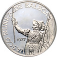 Panama, 20 balboas 1977, Vasco Nunez De Balboa