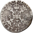 Niderlandy Hiszpańskie, Filip IV, 1/4 patagona 1645, Antwerpia