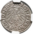  Polska, Zygmunt I Stary, szeląg 1531, Elbląg, NGC MS 64