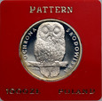 #AT# PRL, 1000 złotych 1986, Sowa, próba, srebro
