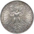 356. Niemcy, Frankfurt, 1 talar, 1860