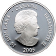 Kanada, 10 dolarów 2005, Jan Paweł II