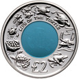 South Georgia i British Indian Ocean Territory, zestaw 2 monet, srebro