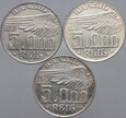 #AJ# Brazylia, 3 x 5000 reali 1936, 1937, 1938