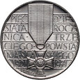 #AM# Polska, PRL, 10 złotych 1971, Powstanie Śląskie, nikiel