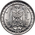 #AM# Polska, PRL, 10 złotych 1971, Powstanie Śląskie, nikiel