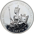 38. Jamajka, 25 dolarów 1978, 25. rocznica koronacji Elżbiety II