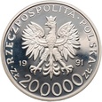 #AJ# Polska, 200000 złotych 1991, Leopold Okulicki- Niedźwiadek 