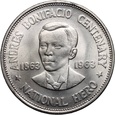 #AT# Filipiny, 1 peso 1963, Andres Bonifacio 