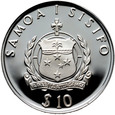 Samoa, 10 dolarów 1994, Skok do wody