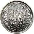 Polska, 100000 złotych 1992, Wojciech Korfanty