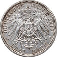 Niemcy, Saksonia - Weimar - Eisenach, 3 marki 1910 A