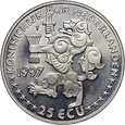 #B03# 77. Holandia, 25 ecu 1997, Piotr I i Królowa Beatrix