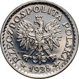 Polska, 1 złoty 1928 próba, KOPIA, Kremnica