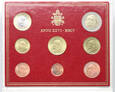 Watykan, Jan Paweł II, Zestaw monet od 1 centa do 2 euro, 2004