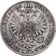 Austria, Franciszek I, 1 floren 1861,  Wiedeń