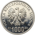 107. Polska, PRL, 1000 zł, 1985, Przemysław II, próba, nikiel