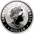 Australia, Elżbieta II, dolar 2021, Koala, uncja srebra