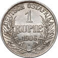 Niemiecka Afryka Wschodnia, Wilhelm II, 1 rupia 1906 A