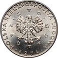 #AN# Polska, PRL, 100 zł 1974, Skłodowska-Curie, próba, nikiel