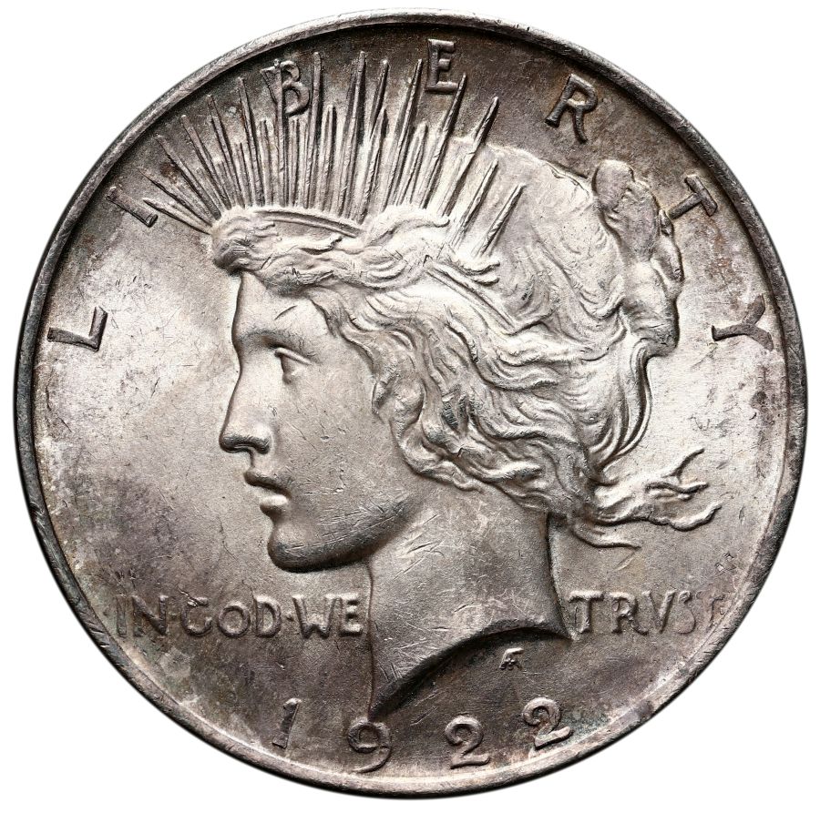 95.USA, 1 dolar 1922, Peace
