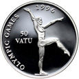 Vanuatu, 50 vatu 1994, Igrzyska Olimpijskie 1996- Gimnastyka