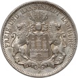 Niemcy, Wilhelm II, 3 marki 1909 J, Hamburg