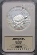 #AJ# Armenia, 100 dram 2006, Żółw Śródziemnomorski GCN PR70