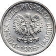 Polska, PRL, 50 groszy 1968