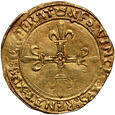 Francja, Franciszek I (1515-1547), Ecu d’or du Dauphine #MR  / [M]