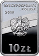 Polska, III RP, 10 złotych 2019, Wojciech Korfanty