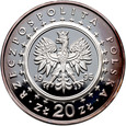 Polska, III RP, 20 złotych 1995, Pałac Królewski w Łazienkach