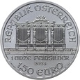 Austria, 1,50 euro 2023, Wiedeńscy Filharmonicy, uncja srebra