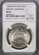 #AJ# Polska, 100 złotych 1966, Mieszko i Dąbrówka, NGC MS64