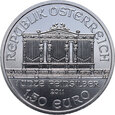 #AO# Austria, 1,5 euro 2011, Filharmonicy, uncja srebra