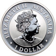 Australia, 1 dolar 2021, Kookaburra, Fabulous 15