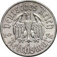 Niemcy, 2 marki 1933 F, Stuttgart, Marcin Luter