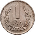 #AJ# Polska, PRL, 1 złoty 1949, miedzionikiel