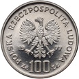 #AM# Polska, PRL, 100 zł 1977, Brzana, próba, nikiel