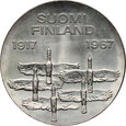 #AJ# Finlandia, 10 marek 1967, 50.lecie Niepodległości