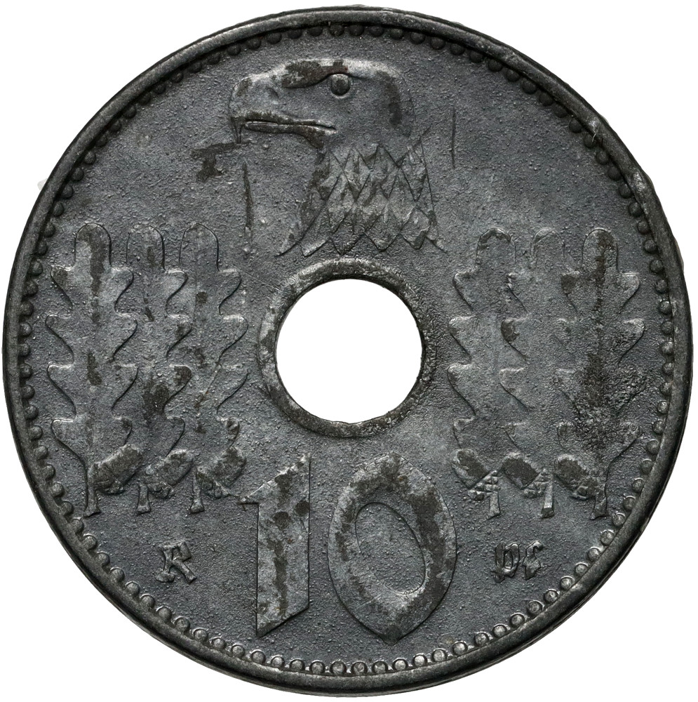 Niemcy, III Rzesza, 10 pfennig 1940 A